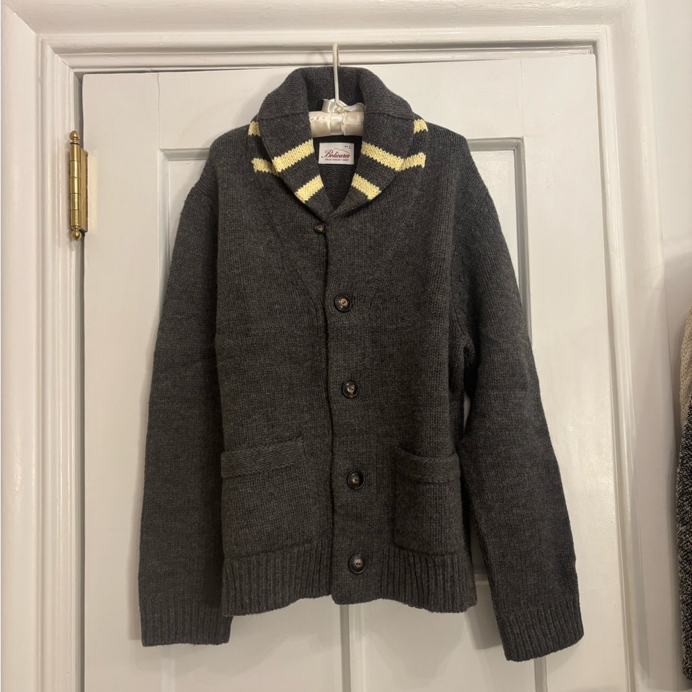 Vintage Style Cowl Neck Cardigan